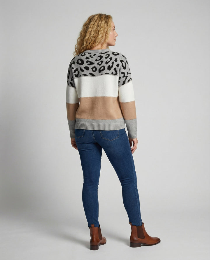 Trendiger Damen Pullover Druck | Echoarchiv