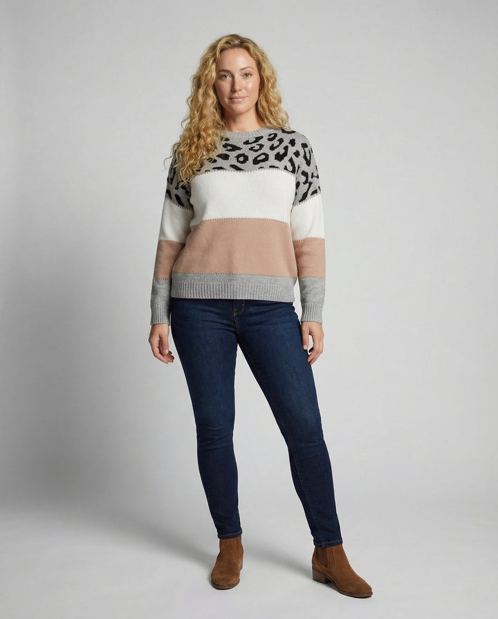 Trendiger Damen Pullover Druck | Echoarchiv