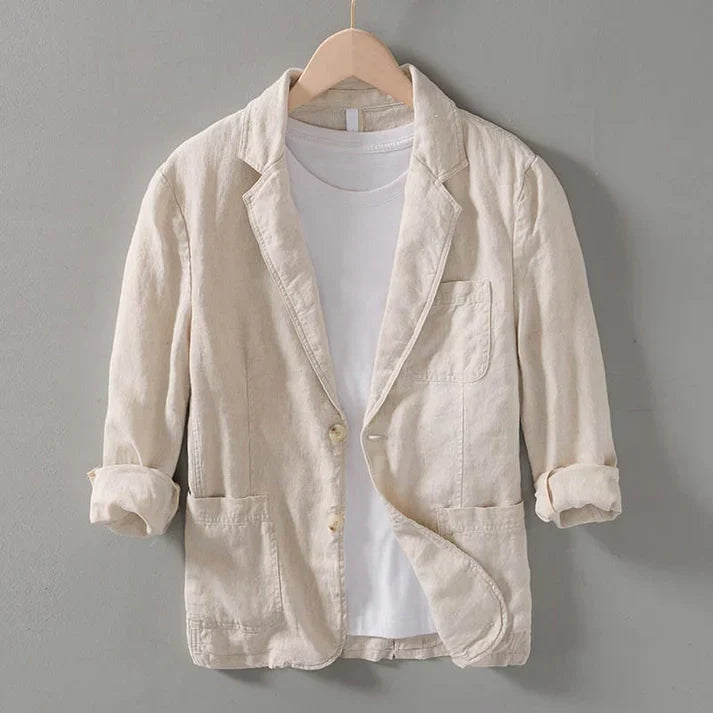 Echoarchiv | Leichter Leinen Blazer