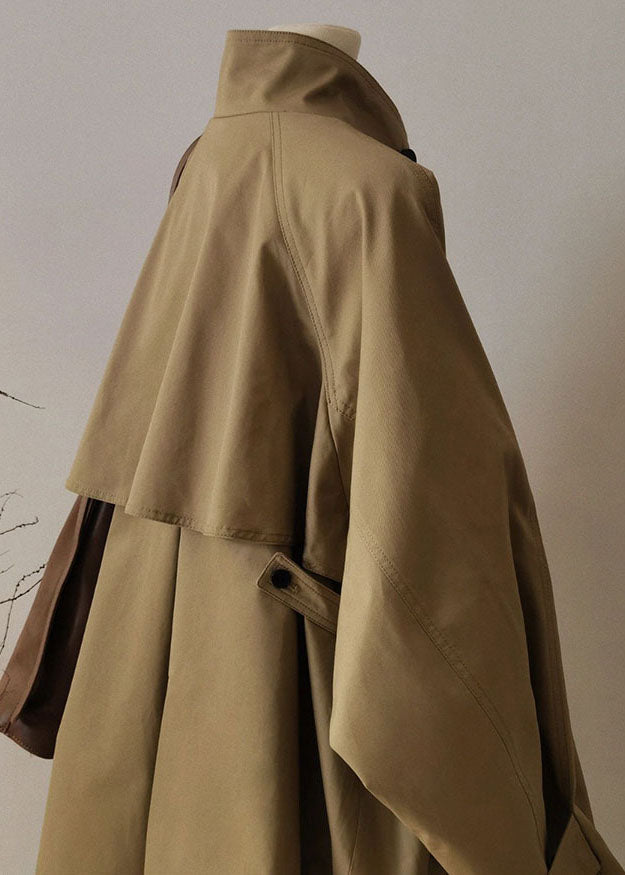 Echoarchiv | Damen Trenchcoat mit Reißverschluss und langen Ärmeln