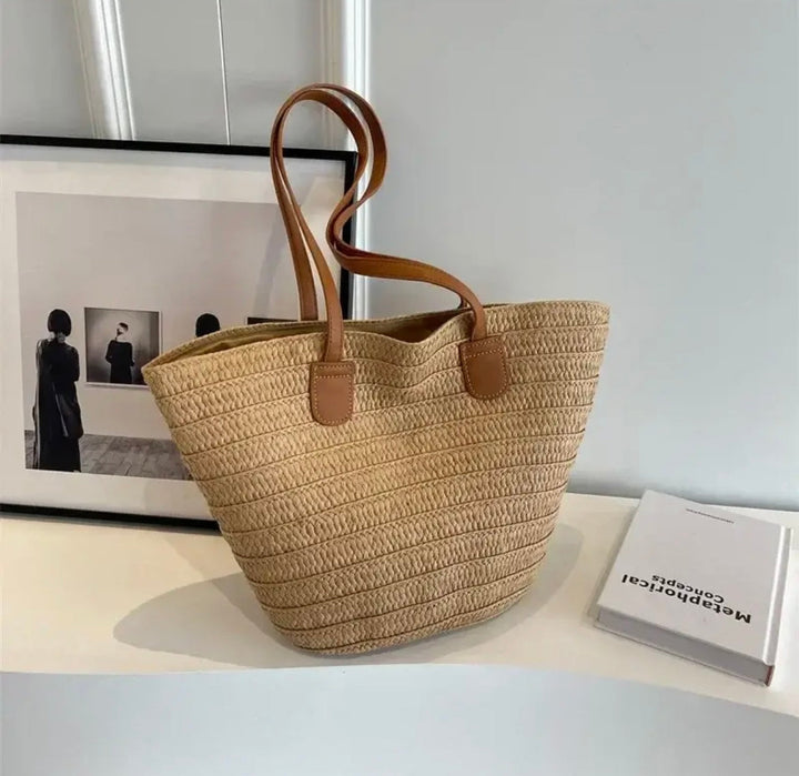 Echoarchiv | Strandtasche aus Stroh