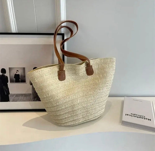 Echoarchiv | Strandtasche aus Stroh