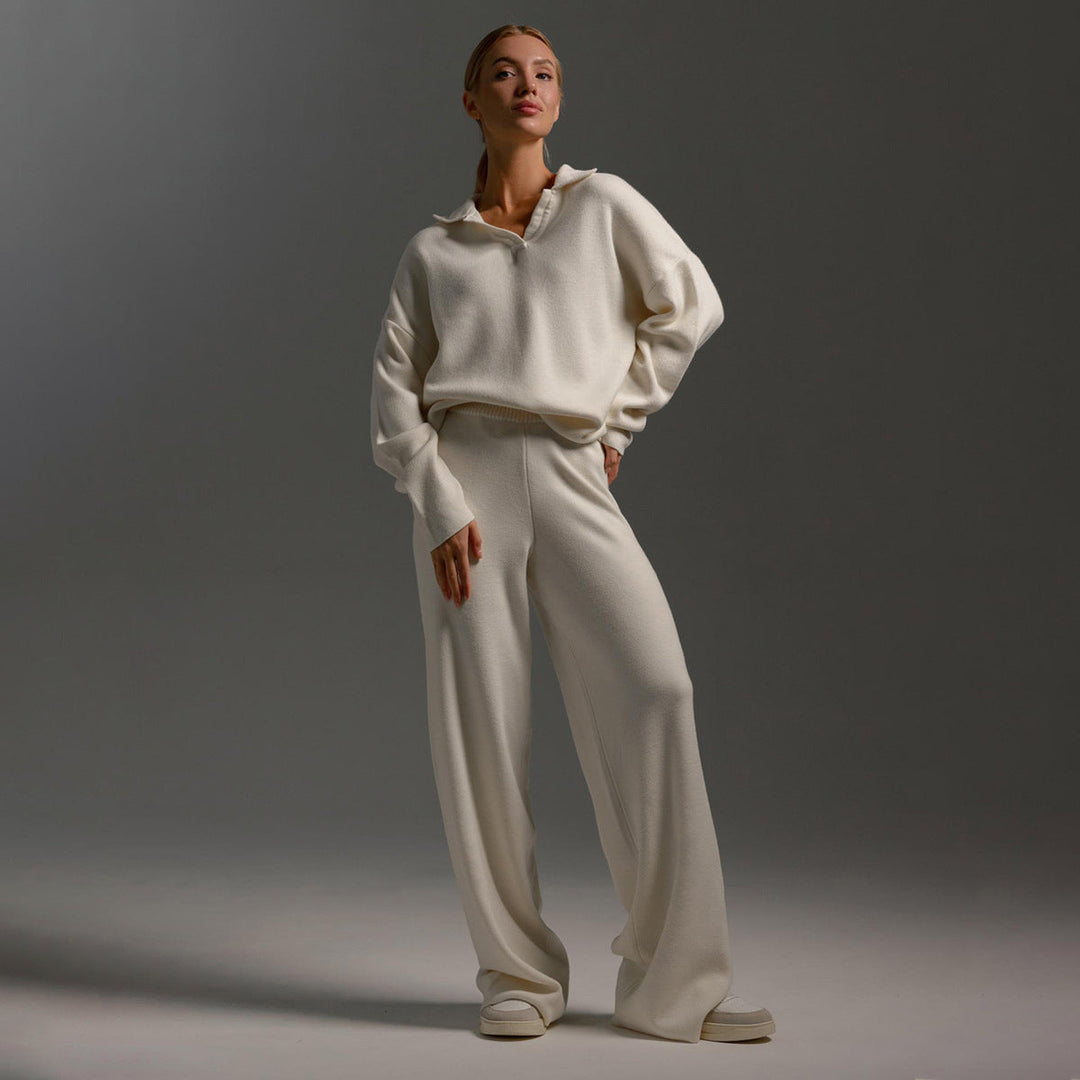 Echoarchiv | Damen-LoungewEchoarchivr-Set - Oversized SwEchoarchivtshirt und lockere Hose