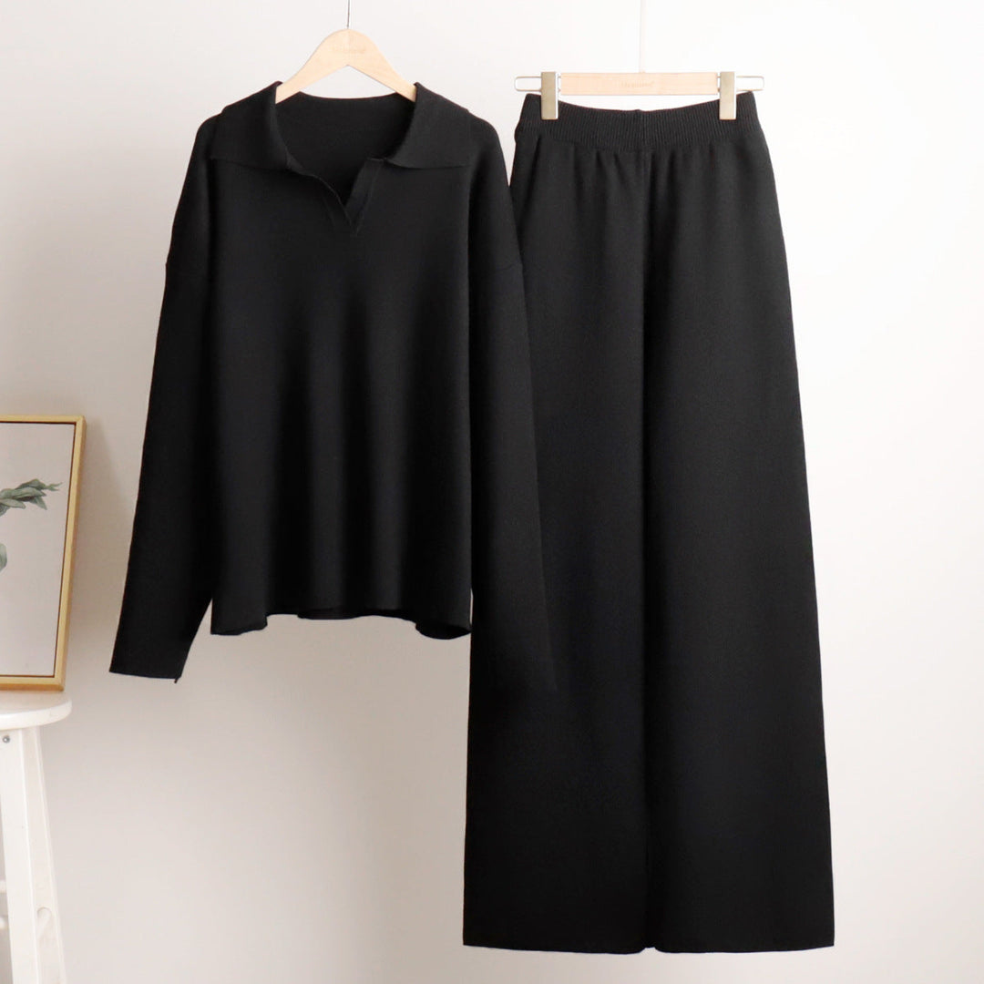 Echoarchiv | Damen-LoungewEchoarchivr-Set - Oversized SwEchoarchivtshirt und lockere Hose