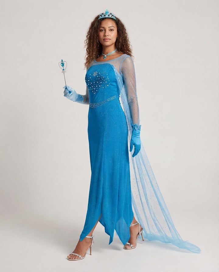 Damen Märchenhaftes Prinzessinnenkleid mit glitzernden Details Echo Archiv