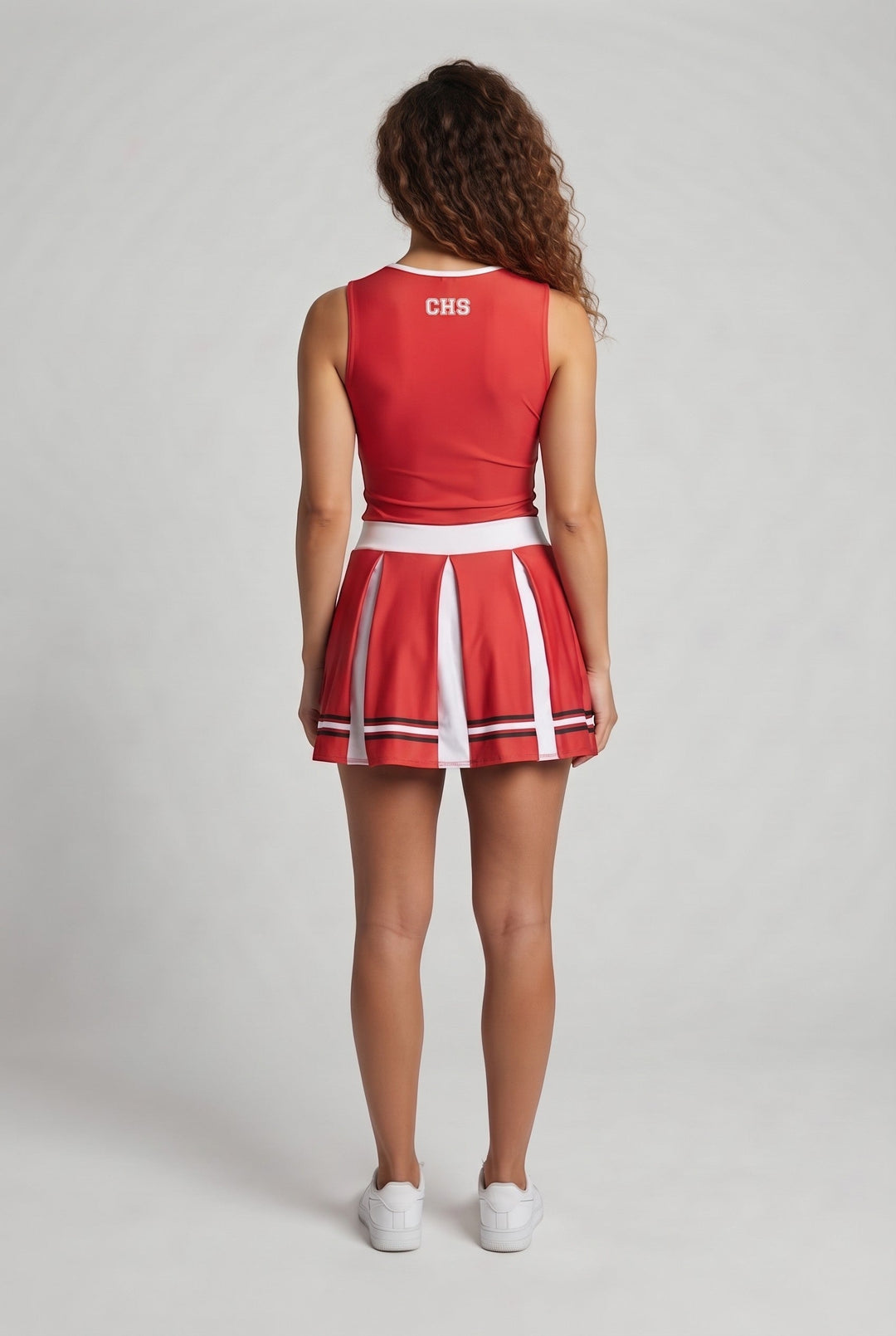 Frauen Cheerleader Kostüm mit sportlichen Akzenten Echo Archiv