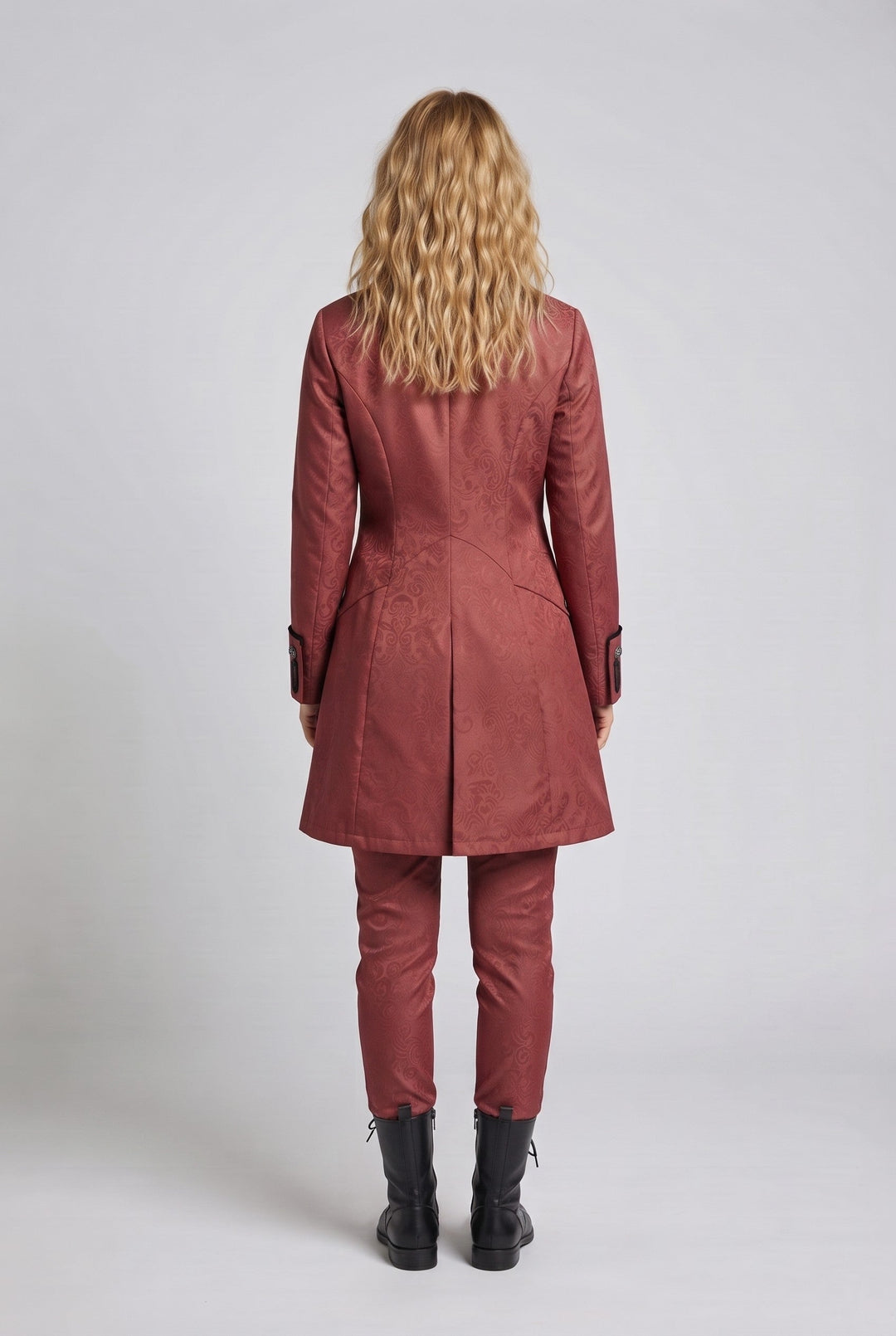 Damen stilvolles, elegantes Weste mit luxuriösen Verzierungen und asymmetrischem Schnitt Echo Archiv