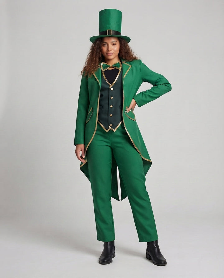 Damen eleganter Leprechaun Anzug Echo Archiv