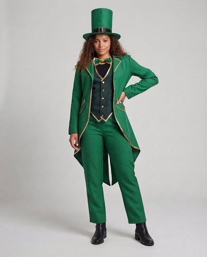 Damen eleganter Leprechaun Anzug Echo Archiv