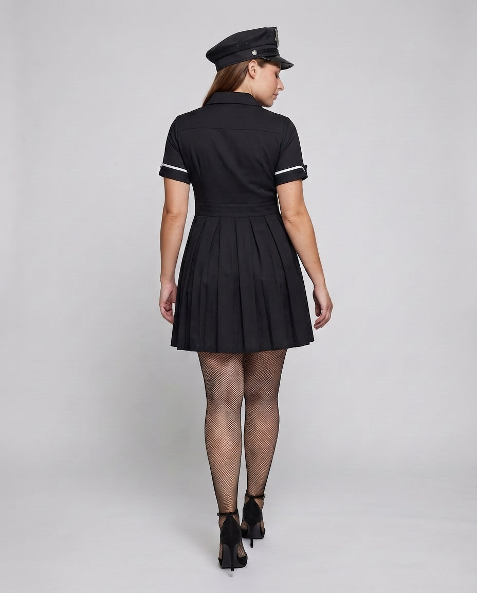 Damen Polizei-Kostümkleid mit chicem Schnitt Echo Archiv
