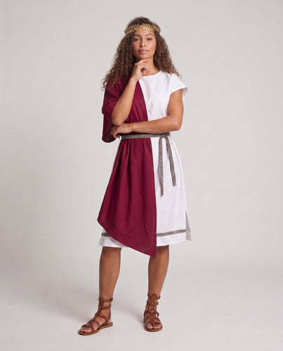 Damen Festliches Antik-Rollenspiel-Kleid mit vielseitigem Zubehör Echo Archiv