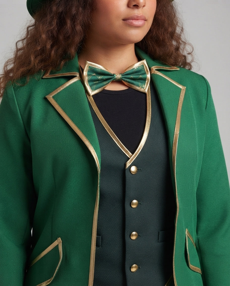 Damen eleganter Leprechaun Anzug Echo Archiv