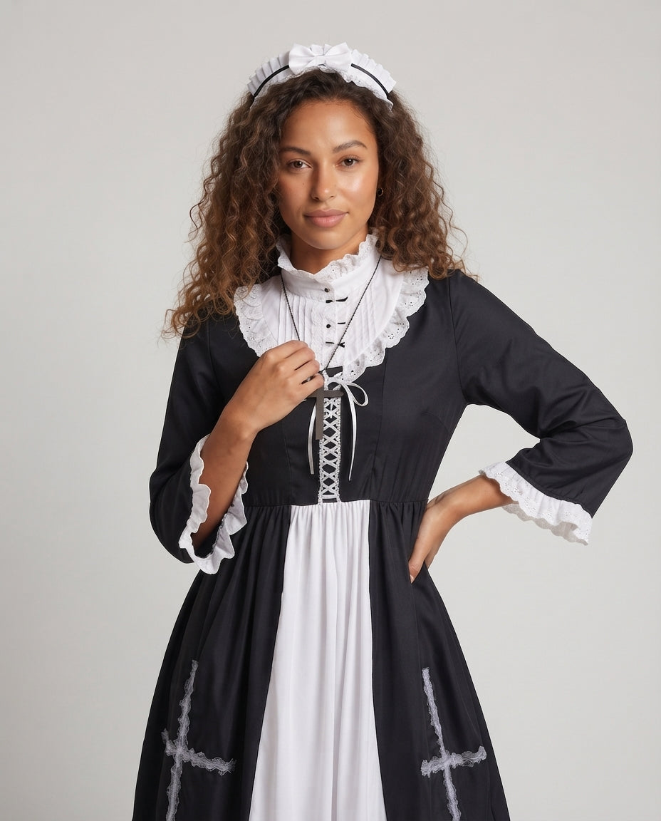 Damen Kostüm im Kleriker-Stil Echo Archiv