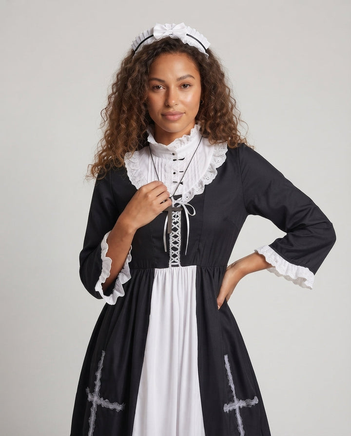 Damen Kostüm im Kleriker-Stil Echo Archiv