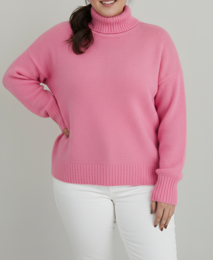 Echoarchiv | Damen Rollkragenpullover Große Größen