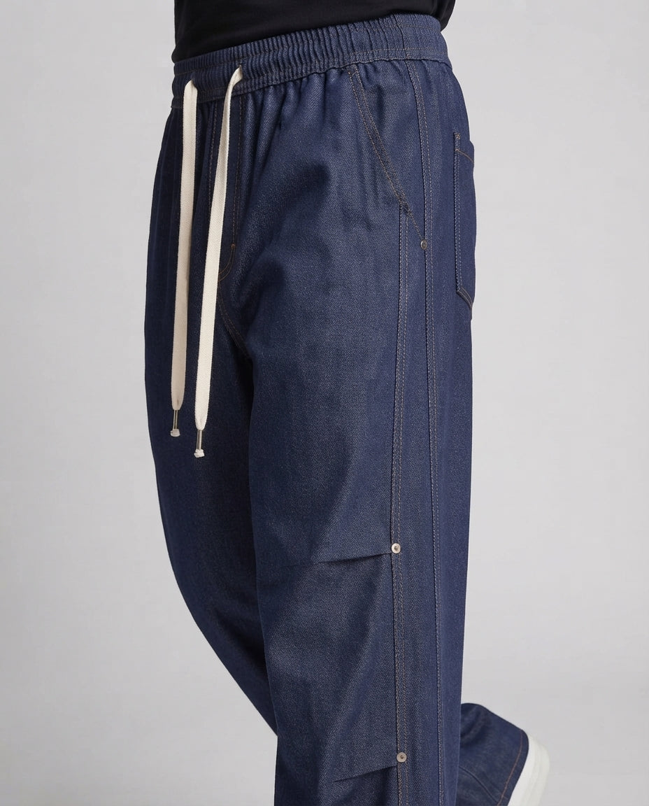 Herren Extra Weite Baggy Cargo Jogginghose Echoarchiv