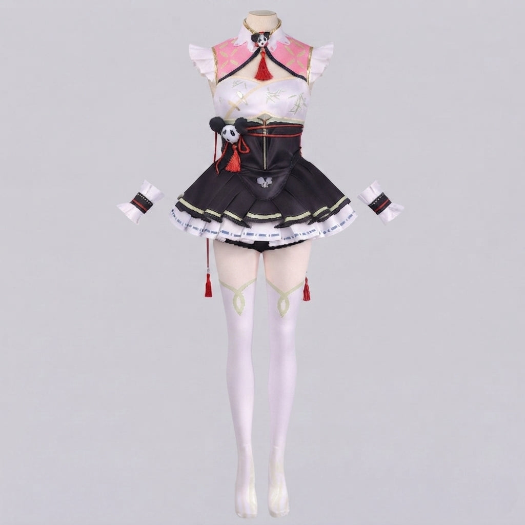 Damen Cosplay-Kleid mit detailverliebtem Design und kunstvollen Accessoires Echo Archiv