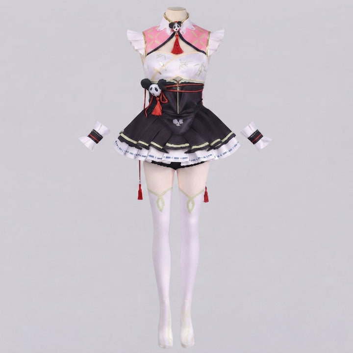Damen Cosplay-Kleid mit detailverliebtem Design und kunstvollen Accessoires Echo Archiv
