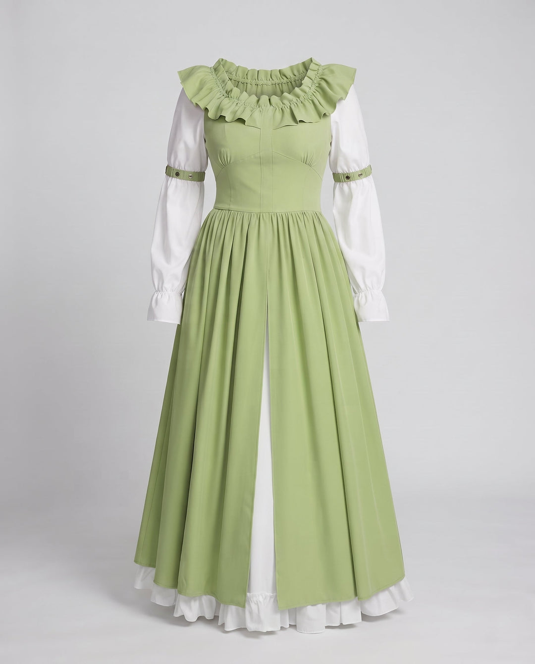 Frauen Vintage Maxi Kleid Echo Archiv