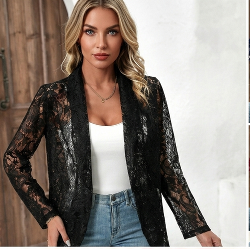 Echoarchiv | Blazer aus Spitze