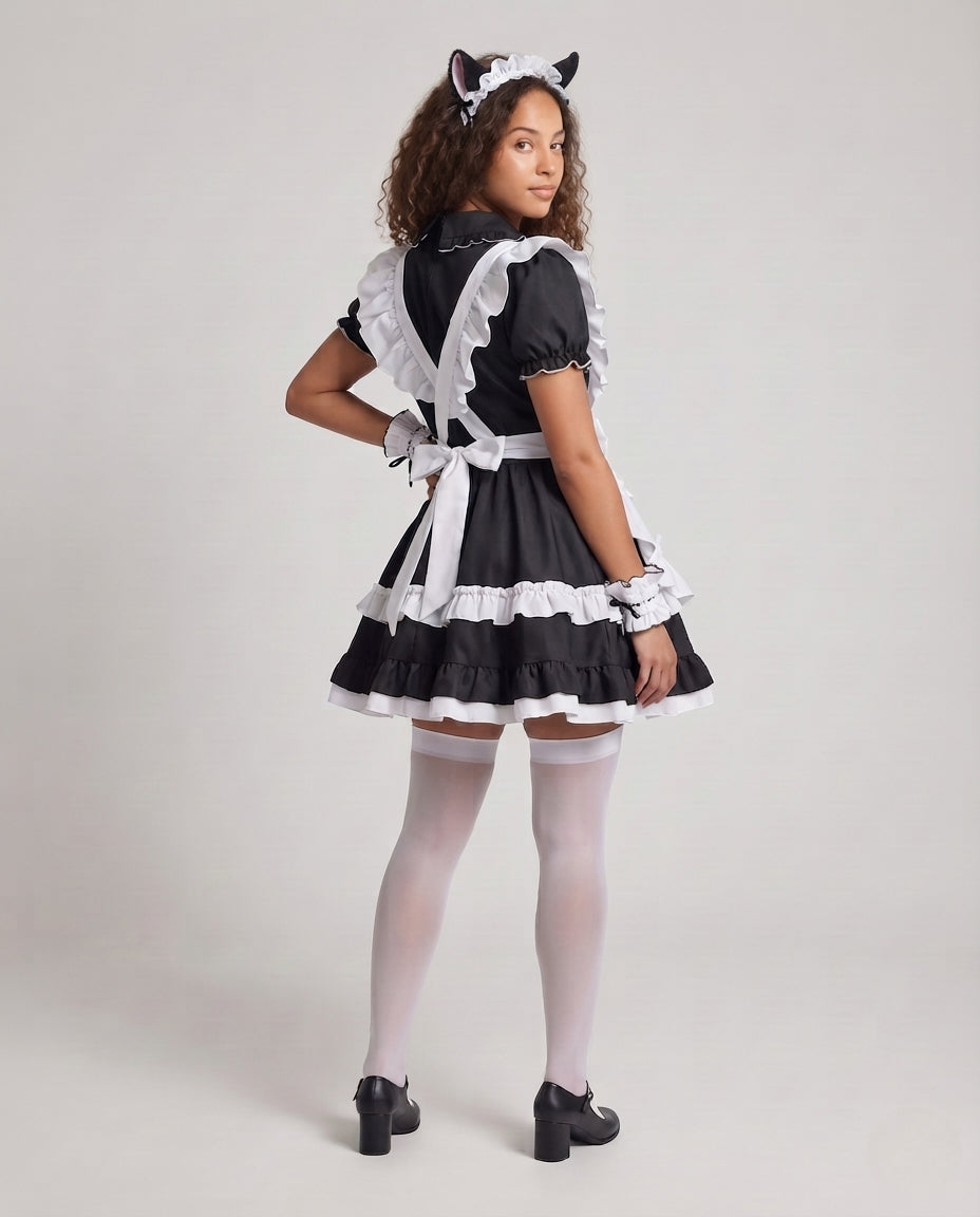 Damen Kostümkleid mit Rüschen Echo Archiv