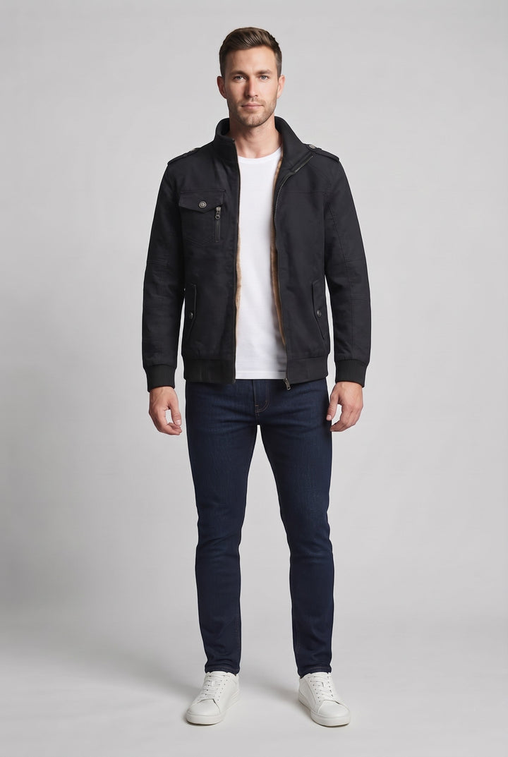 Herren Modische Übergangsjacke Echo Archiv