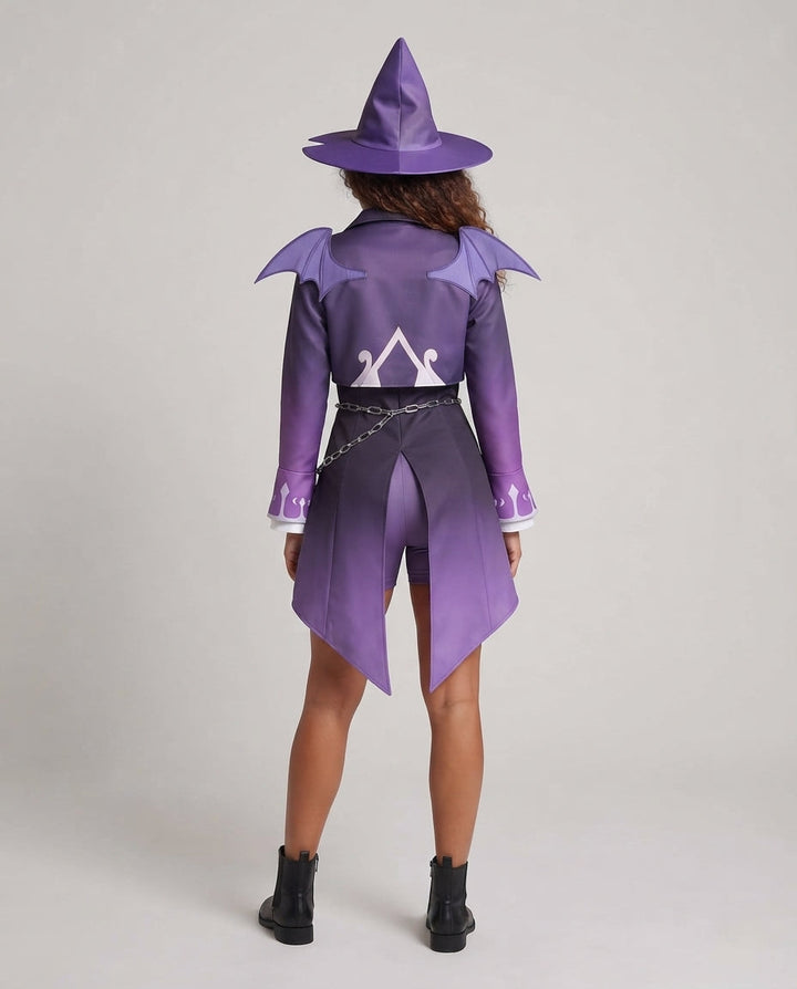 Damen Cosplay-Outfit mit kunstvollen Details und multifunktionaler Ausstattung Echo Archiv