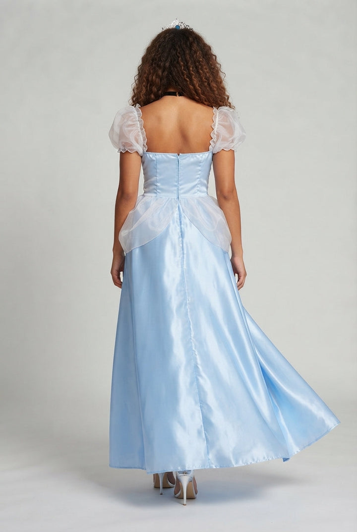 Damen Prinzessinnen Abendkleid mit schimmerndem Tüll Echo Archiv