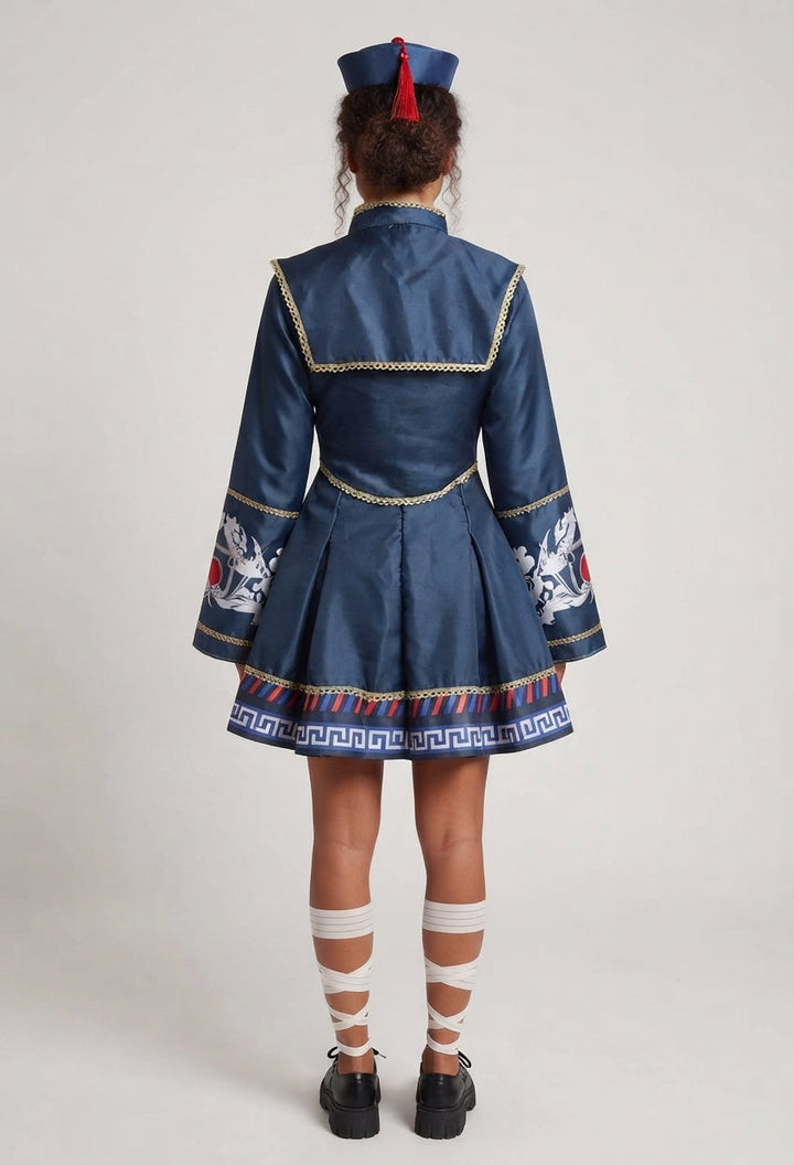 Damen Kostüm im traditionellen asiatischen Stil Echo Archiv