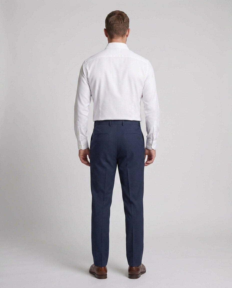 Herren elegante Anzughose mit feinem Schnitt Echoarchiv