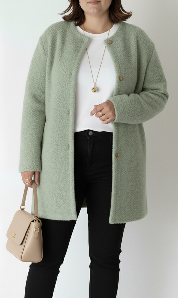 Damen Strick-Cardigan Elegant & Lockerer Schnitt - Große Größen – Veloura