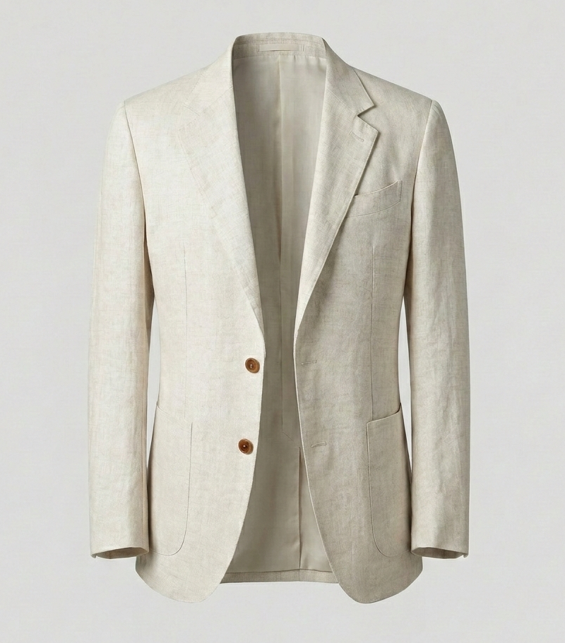 Leinenanzug Elegant Mit Anzughose Herren – Montaro