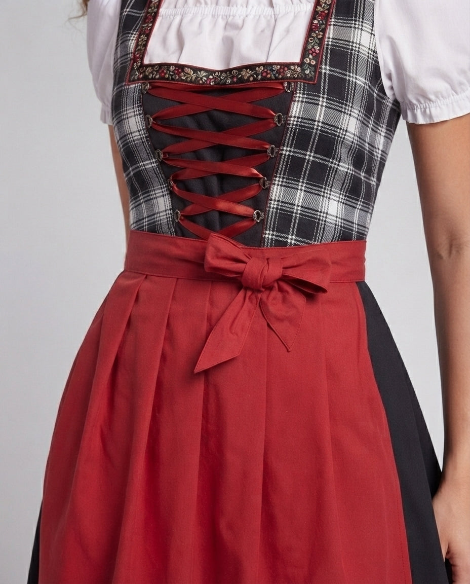 Damen Dirndl Kleid Echo Archiv