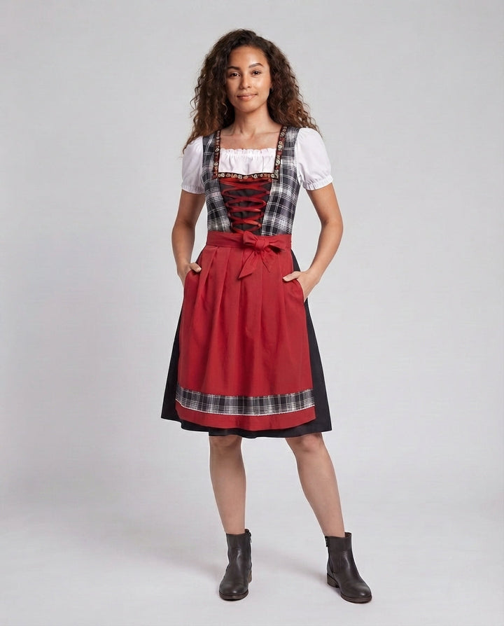 Damen Dirndl Kleid Echo Archiv