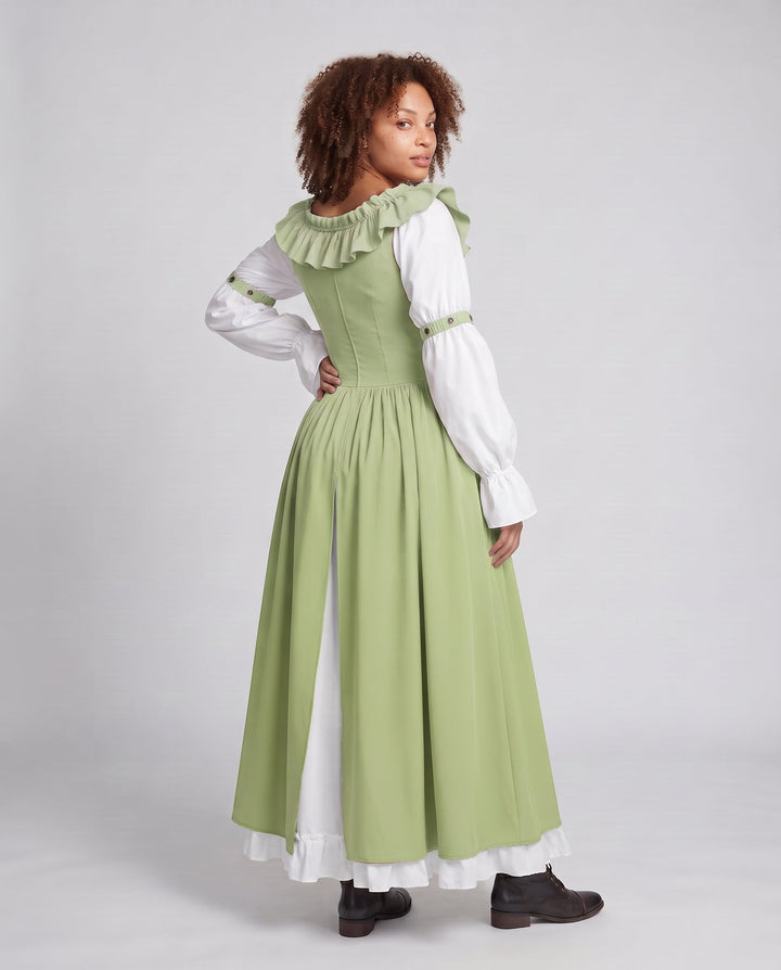 Frauen Vintage Maxi Kleid Echo Archiv