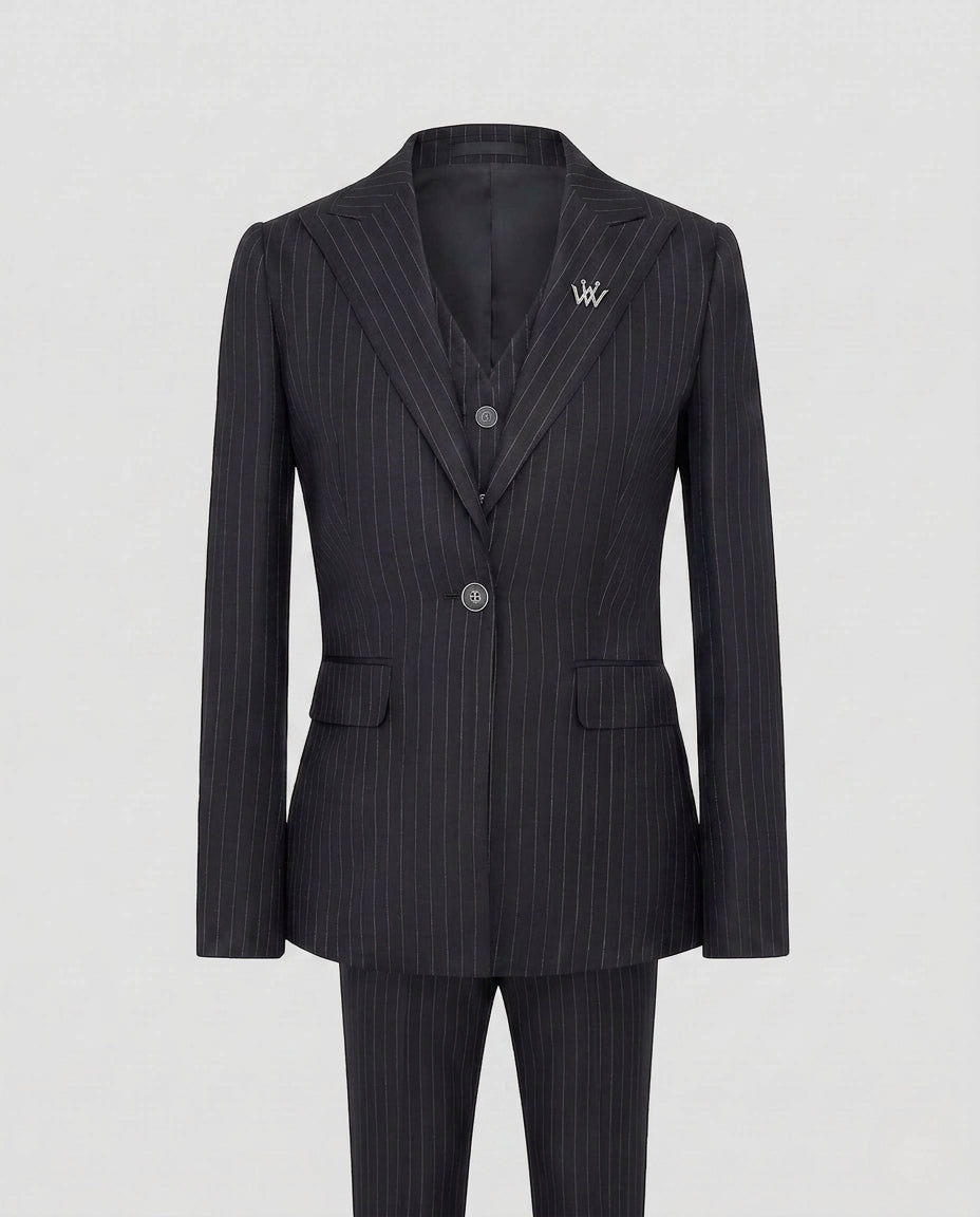 Eleganter und stilvoller Anzugjacke für Herren mit passender Hose Echoarchiv