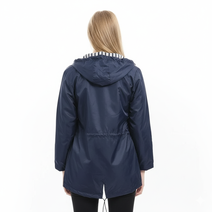 Damen Wasserdichte Regenjacke – Große Größen