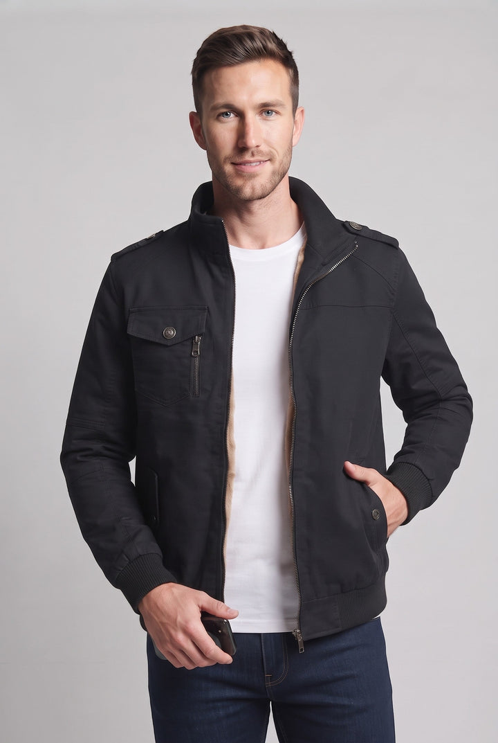 Herren Modische Übergangsjacke Echo Archiv