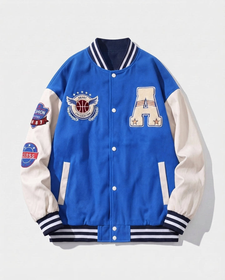 Herren Trendige Collegejacke Echo Archiv