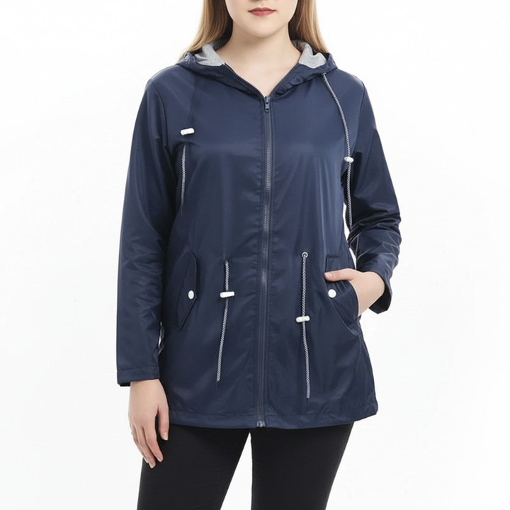 Damen Wasserdichte Regenjacke – Große Größen