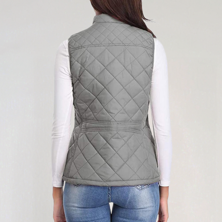 Echoarchiv | Damen Wattierte Bodywarmer mit Reißverschluss und Leichtem Design