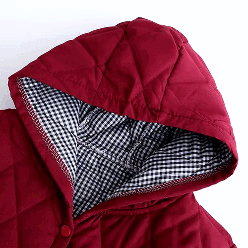 Echoarchiv | Übergrößen Winterjacke aus Baumwolle für Damen