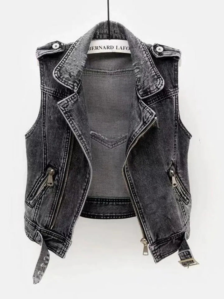 Echoarchiv | Damen Denim Weste