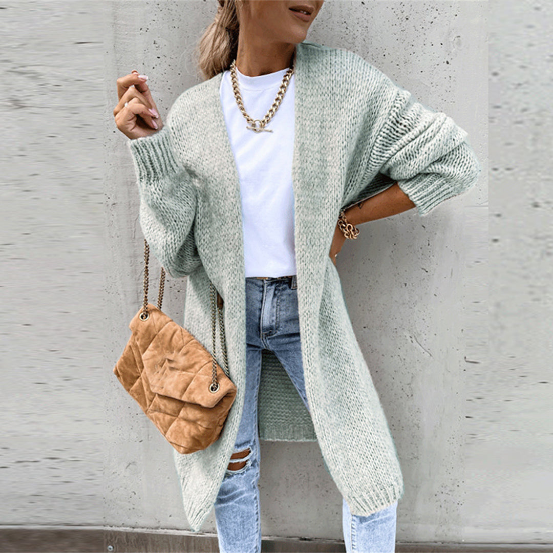 Zeitloses Langarm-Cardigan für Damen
