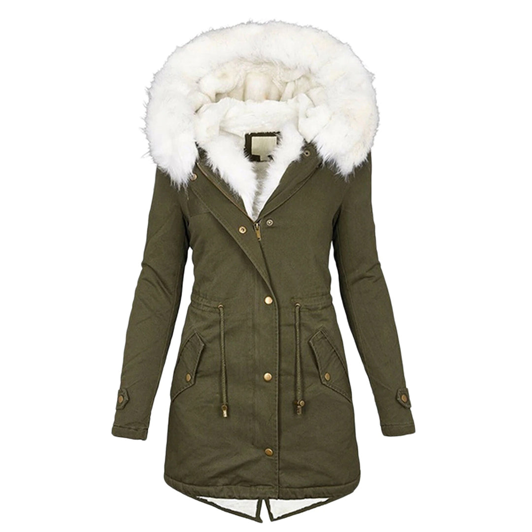 Echoarchiv | Fleecegefütterte Damen Winterjacke