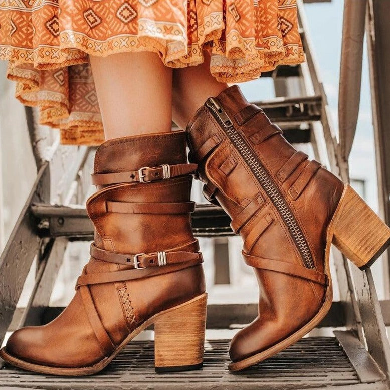 Echoarchiv | Winter Damen Lederstiefel