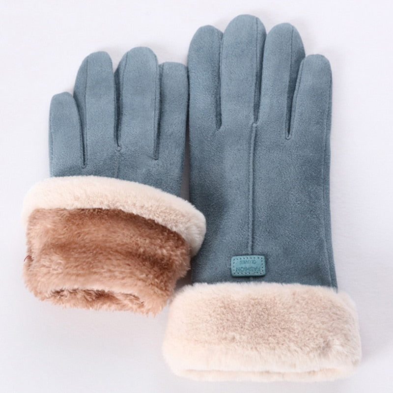 Echoarchiv - Schicke und Stilvolle Winter Furry Handschuhe für Frauen