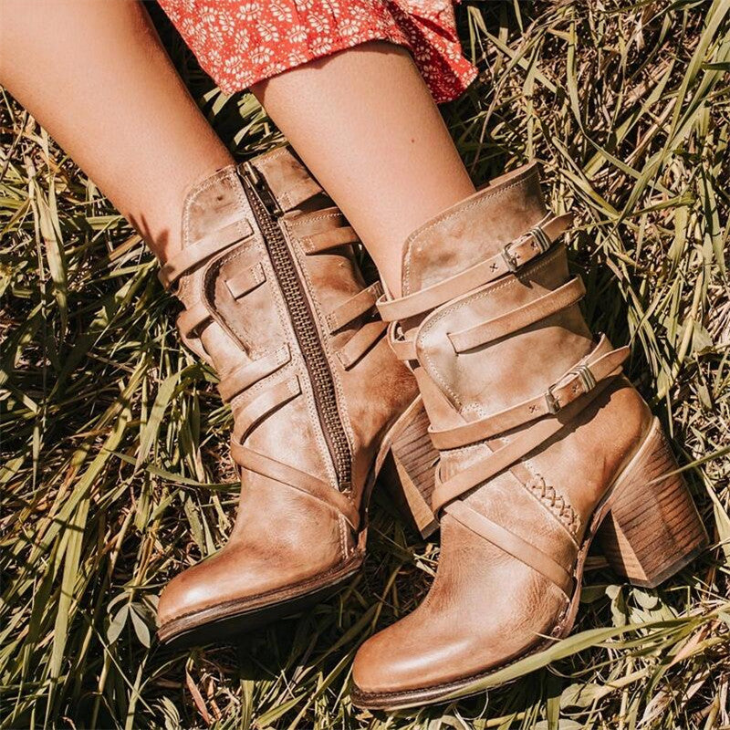 Echoarchiv | Winter Damen Lederstiefel