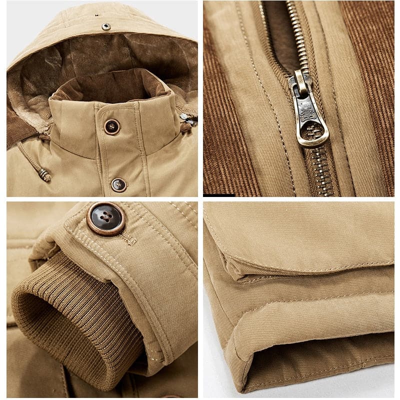 Stilvolle Herren Übergangsjacke mit Schlankem Schnitt – Taviero