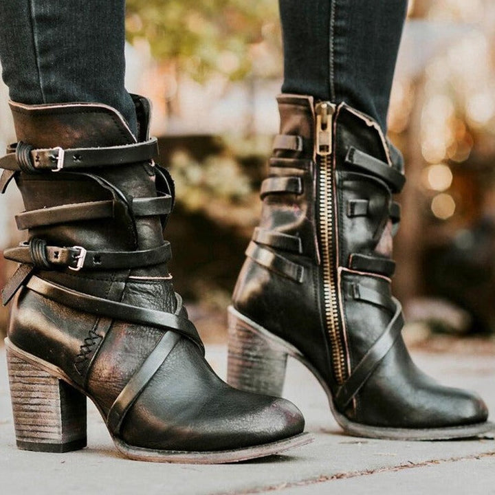 Echoarchiv | Winter Damen Lederstiefel